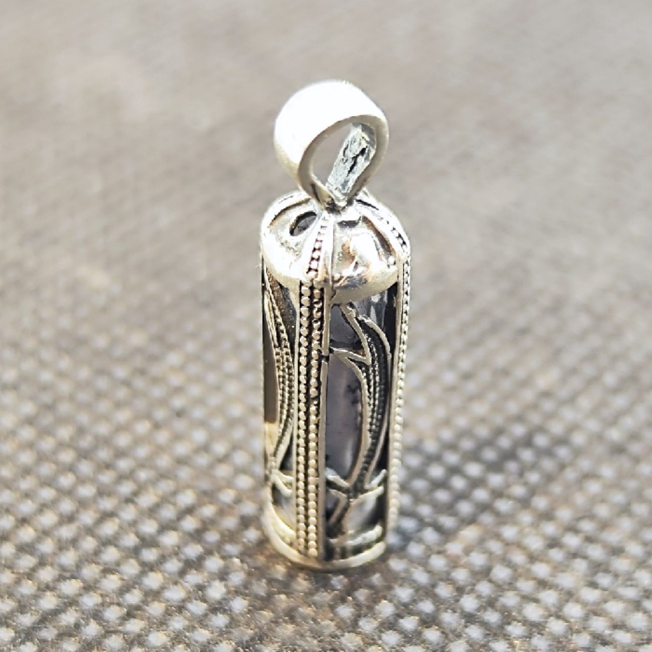 Bijou en argent islamique avec Hirz de l’Imam Jawad (A.S) pour les musulmans chiites