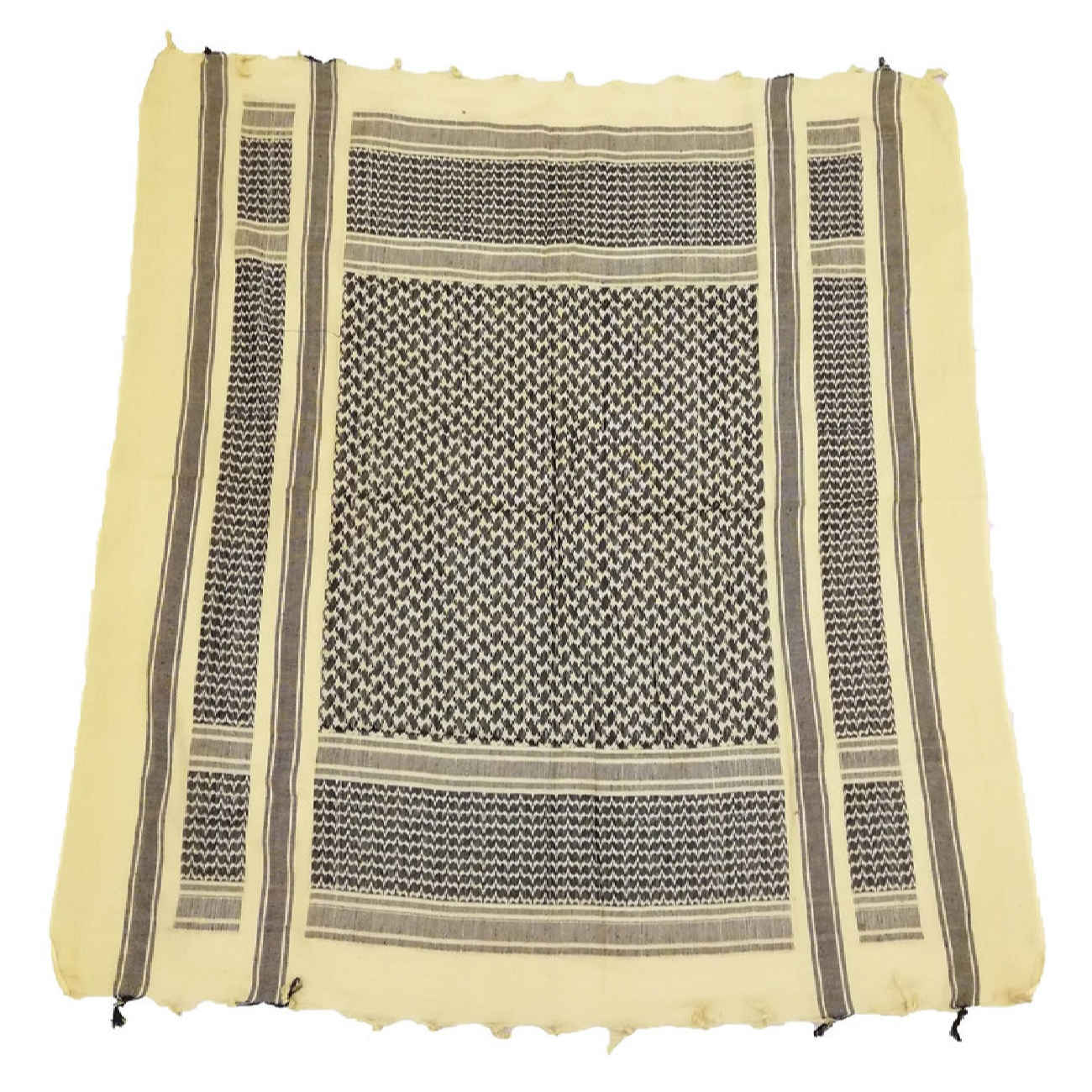 Keffieh en Coton Respirant – Écharpe Arabe Antitranspirante pour Tête et Cou