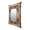 Cadre de miroir en bois persan – Miroir mural Khatamkari