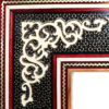 Cadre de miroir en bois persan – Miroir mural Khatamkari