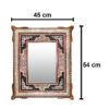 Cadre de miroir en bois persan – Miroir mural Khatamkari