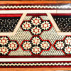 Cadre de miroir en bois persan – Miroir mural Khatamkari