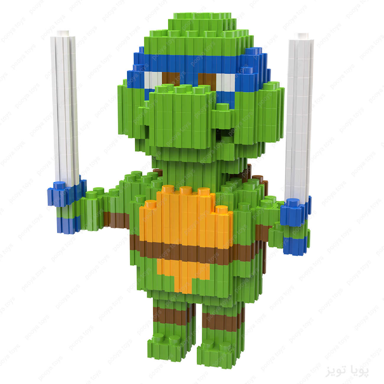Intellectual Toys : Blocs de construction Tortues Ninja TMNT – 455 pièces pour enfants à partir de 3 ans