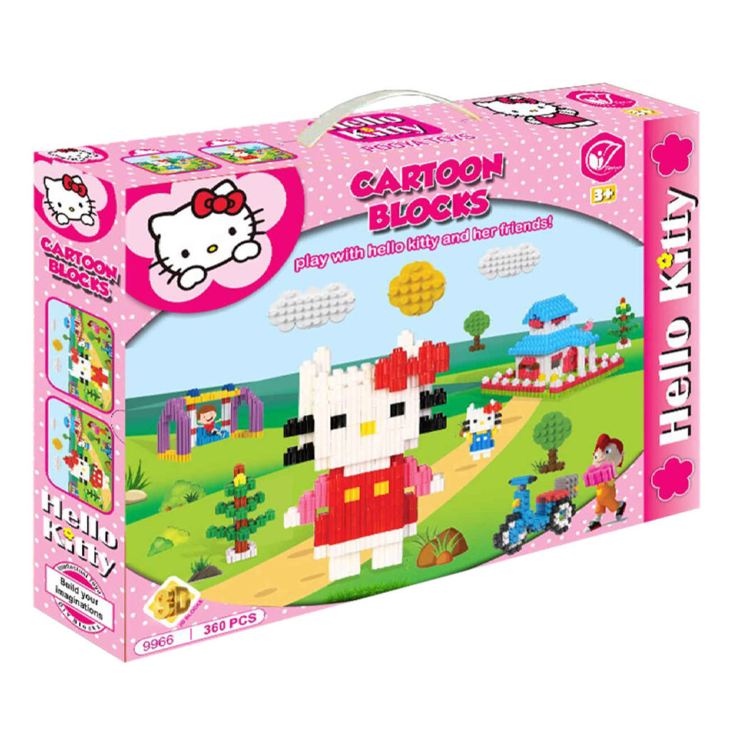 Hello Kitty & Friends : Blocs de construction – 360 pièces pour enfants à partir de 5 ans