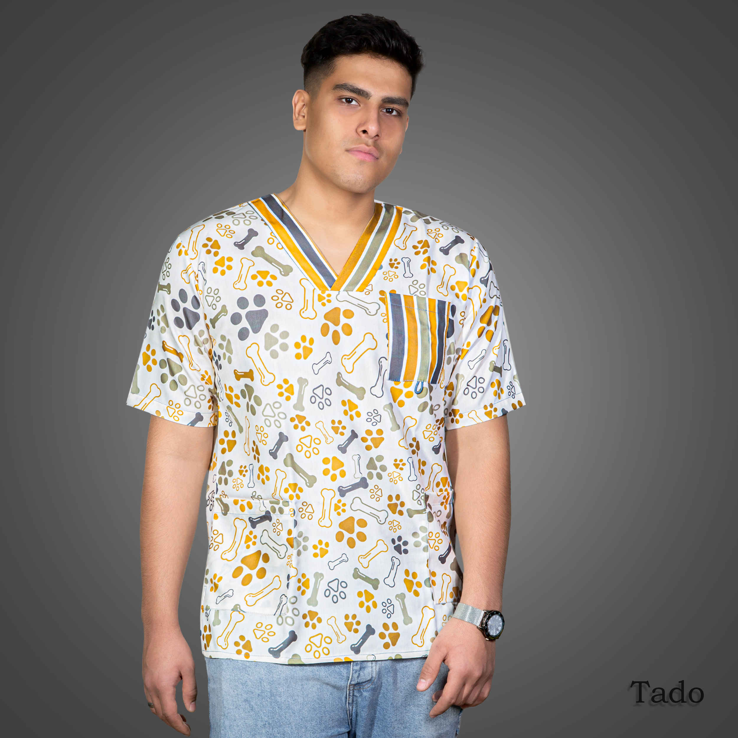 Blouse vétérinaire pour homme – Durable et fonctionnelle