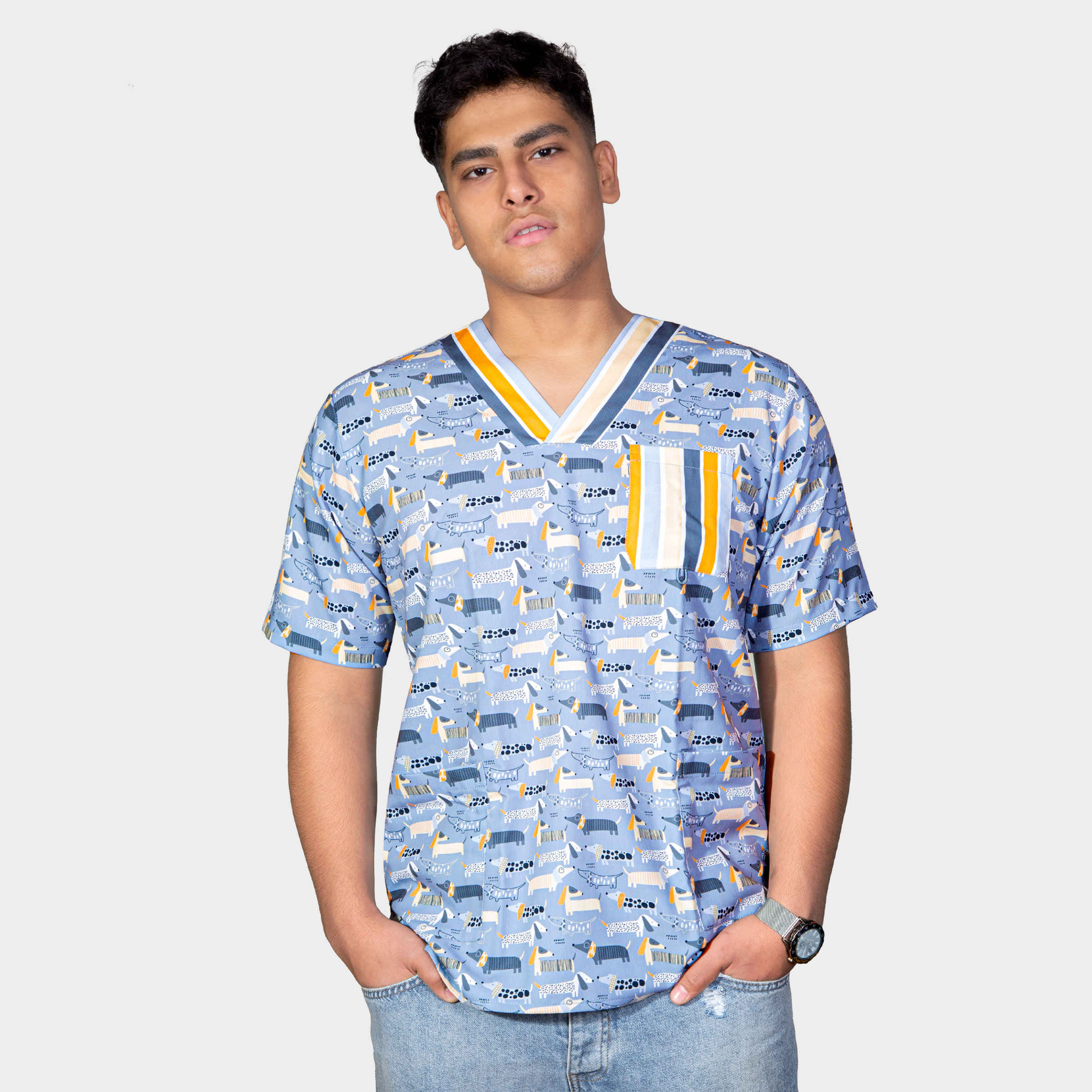 Blouse vétérinaire pour homme pour clinique et hôpital – Fiable et professionnel