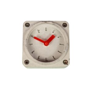 Horloge de bureau en béton fait main – Minimaliste pour table