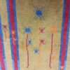 Tapis Gabbeh en laine persane original tissé à la main jaune