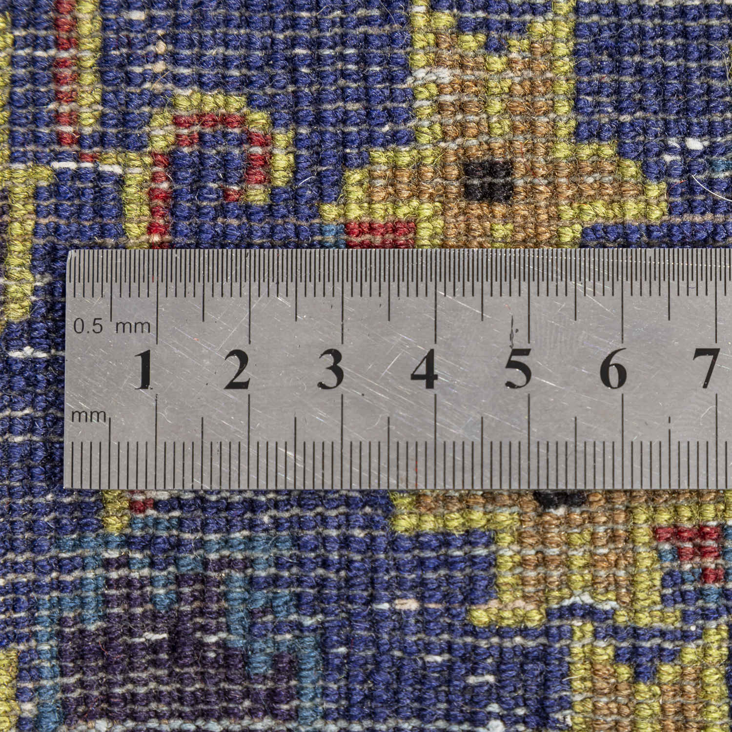 Tapis persan artistique collectible en laine noué à la main à Baloutchistan