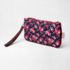 Trousse à crayons design floral pour l'école et le bureau avec bracelet