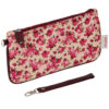 Trousse à crayons design floral pour l'école et le bureau avec bracelet