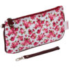 Trousse à crayons design floral pour l'école et le bureau avec bracelet