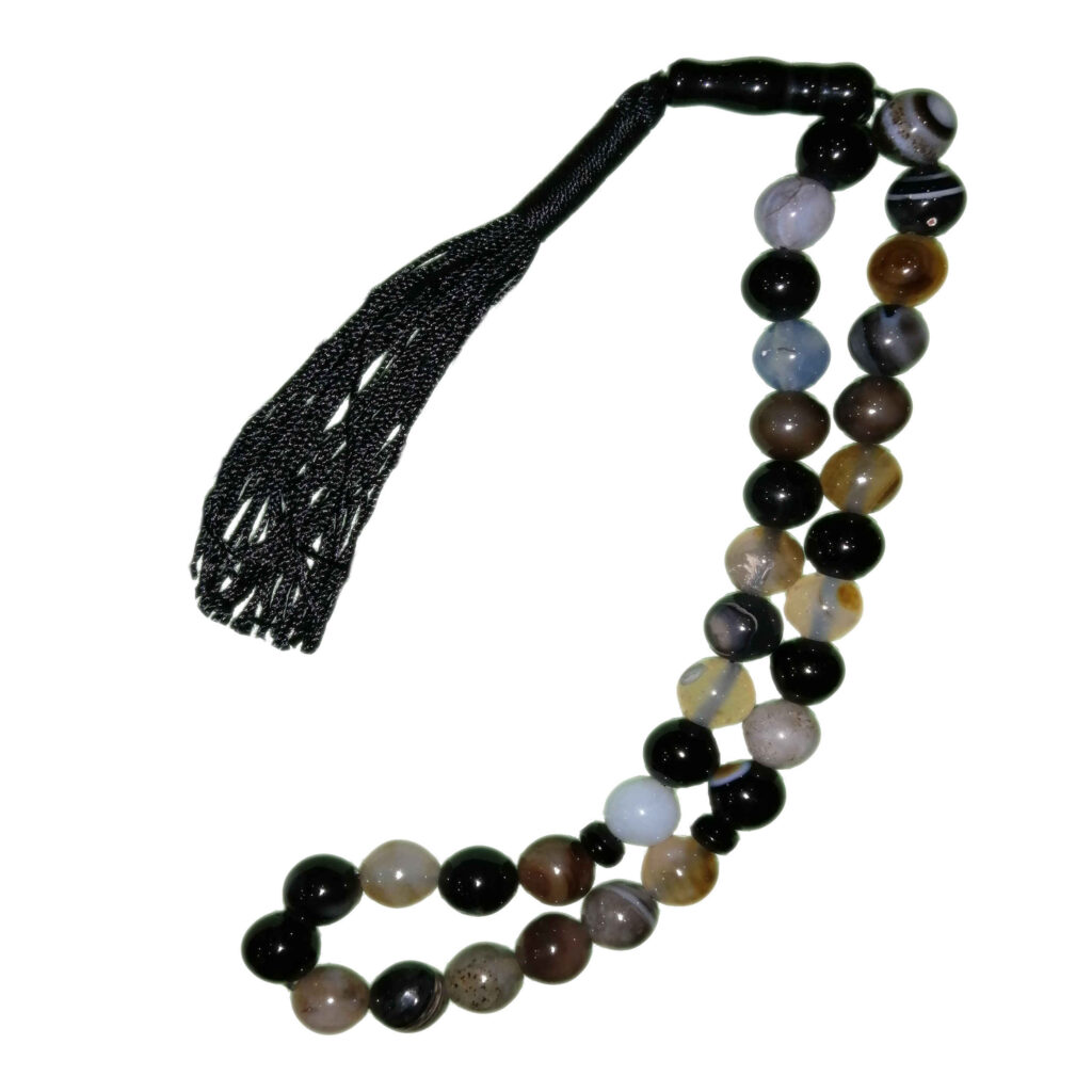 Chapelet islamique “Babagoria” avec 33 perles