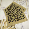 Serviette de bain - Séchage rapide avec motif léopard