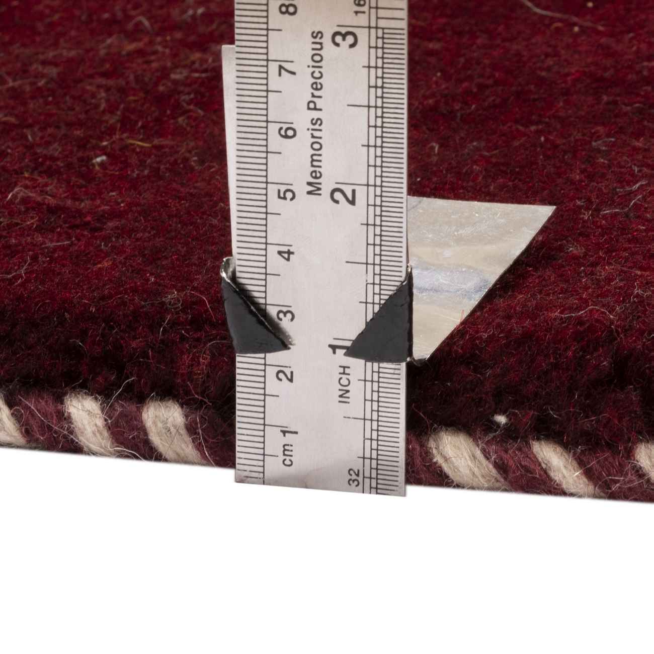 Tapis en laine Gabbeh persan authentique tissé à la main en Fars