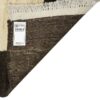 Tapis Gabbeh en laine persane véritablement tissé à la main crème & marron