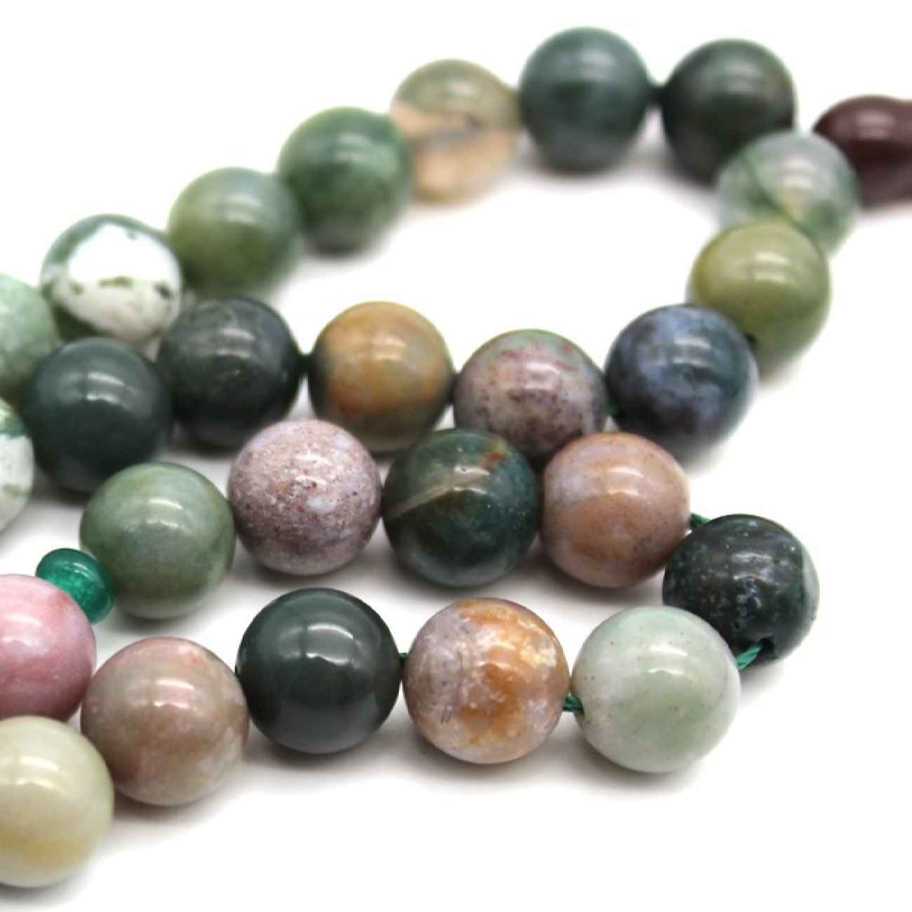 Chapelet islamique en jaspe – 33 perles