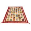 Tapis en laine Gabbeh persan tissé à la main en Fars Kashkuli