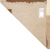 Tapis en laine Kilim persan tissé à la main en Fars à carreaux marron