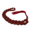 Chapelet islamique en agate rouge II avec 33 perles