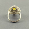 Bague en Citrine Jaune en Argent pour Femme Armaghan