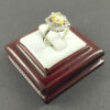 Bague en Citrine Jaune en Argent pour Femme Sussan