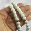 Chapelet islamique en agate blanche avec 33 perles