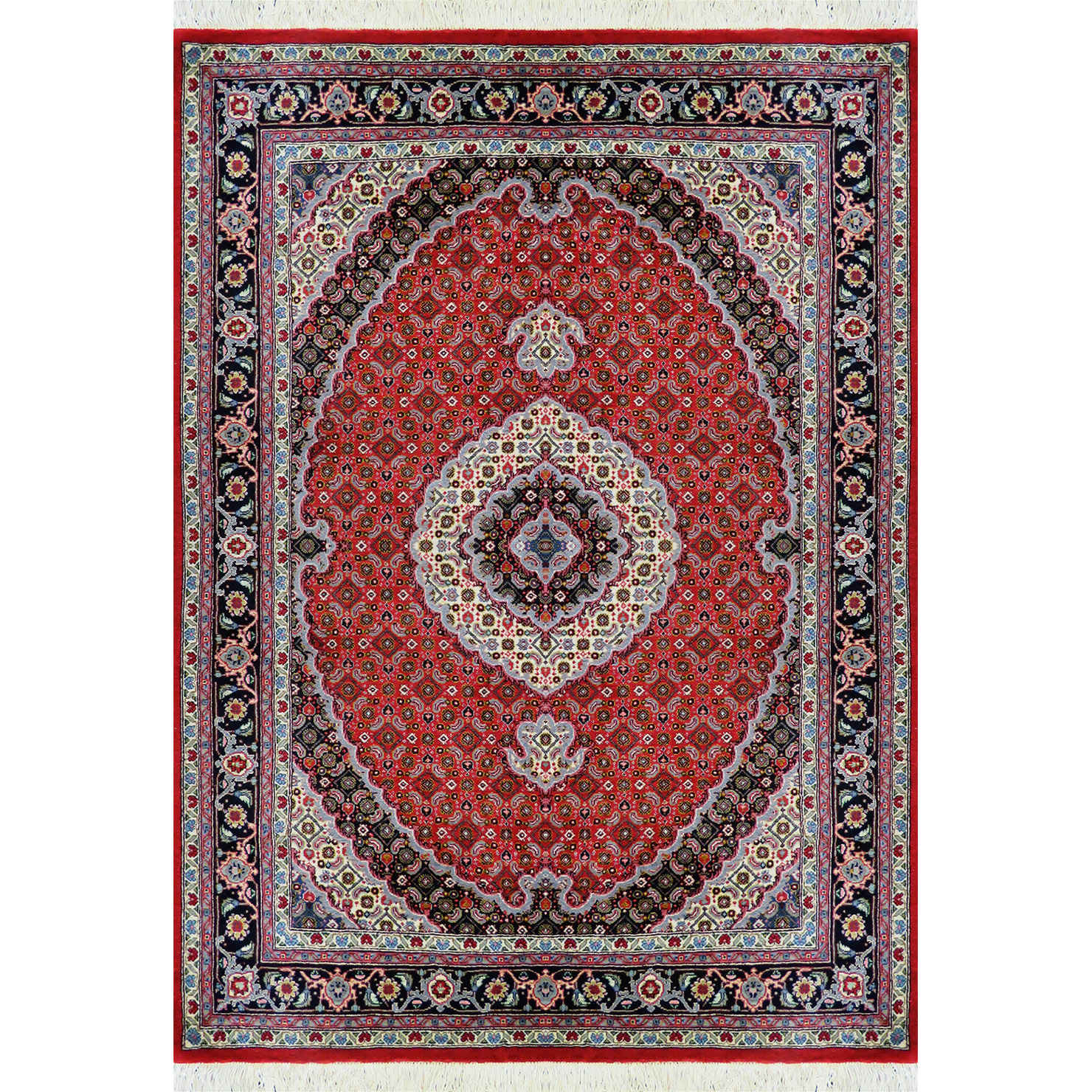 Tapis persan en laine authentique noué à la main à Khoy Riz Mahi