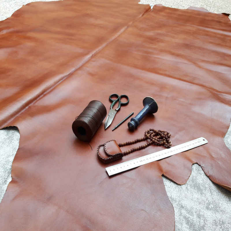 Pochette Taweez pour le cou – Amulette en cuir véritable de haute qualité