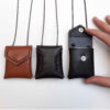 Pochette Taweez pour le cou - Amulette en cuir véritable - Asrin