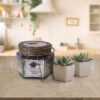 Bougie parfumée en pot pour cadeau et décoration, parfum lavande