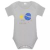 Ensemble de 3 bodies bébé à épaules rabattables manches courtes