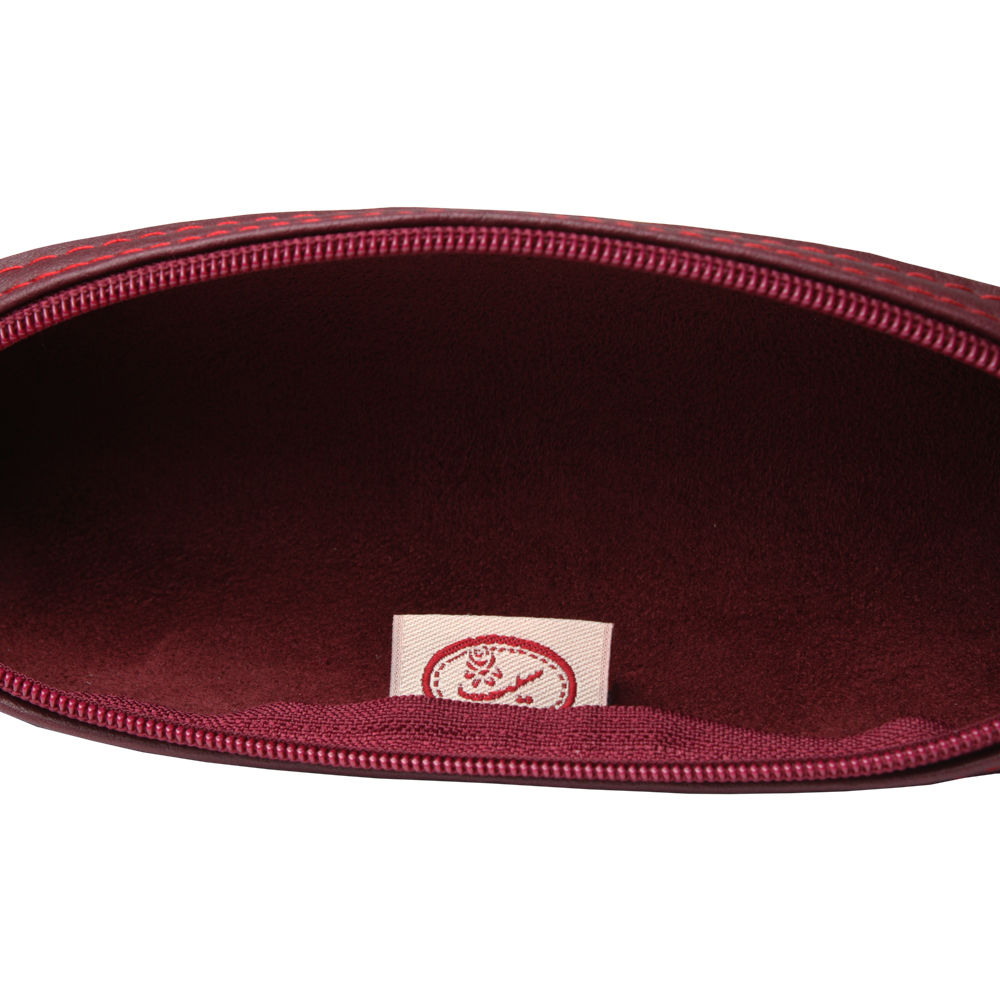 Trousse à crayons bleu marine avec fermeture éclair pour l’école et le bureau