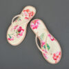 Tongs duveteuses pour femmes