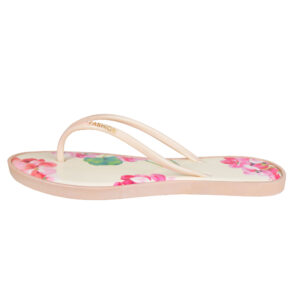 Tongs duveteuses pour femmes