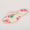 Tongs duveteuses pour femmes