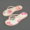 Tongs duveteuses pour femmes