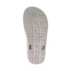 Tongs de plage pour hommes blanc et gris