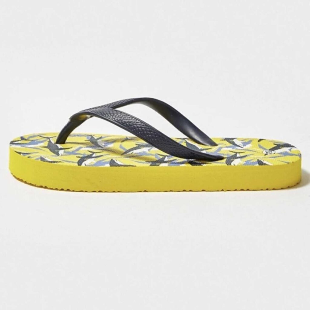 Tongs pour hommes avec semelle médicale