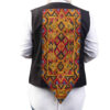 Gilet brodé pour femme avec motif Balochi, toutes saisons