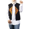 Gilet brodé pour femme avec motif Balochi, toutes saisons