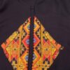 Gilet brodé pour femme avec motif Balochi, toutes saisons