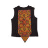 Gilet brodé pour femme avec motif Balochi, toutes saisons
