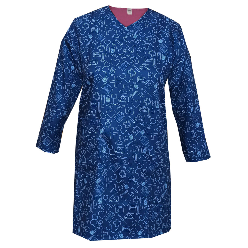 Uniforme médical bleu pour femme – Vive et confortable