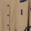 Ensemble manteau et pantalon pour femme avec deux poches sur la poitrine