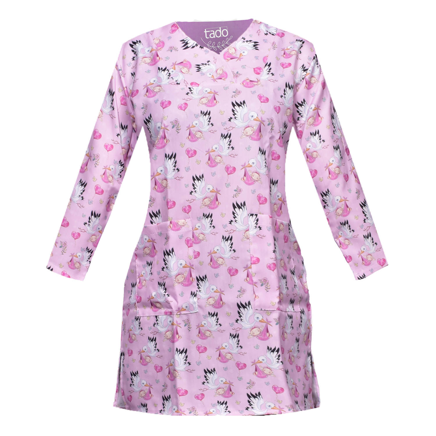 Uniforme OB/GYN pour femme et bonnet avec 3 poches – Professionnel et fonctionnel