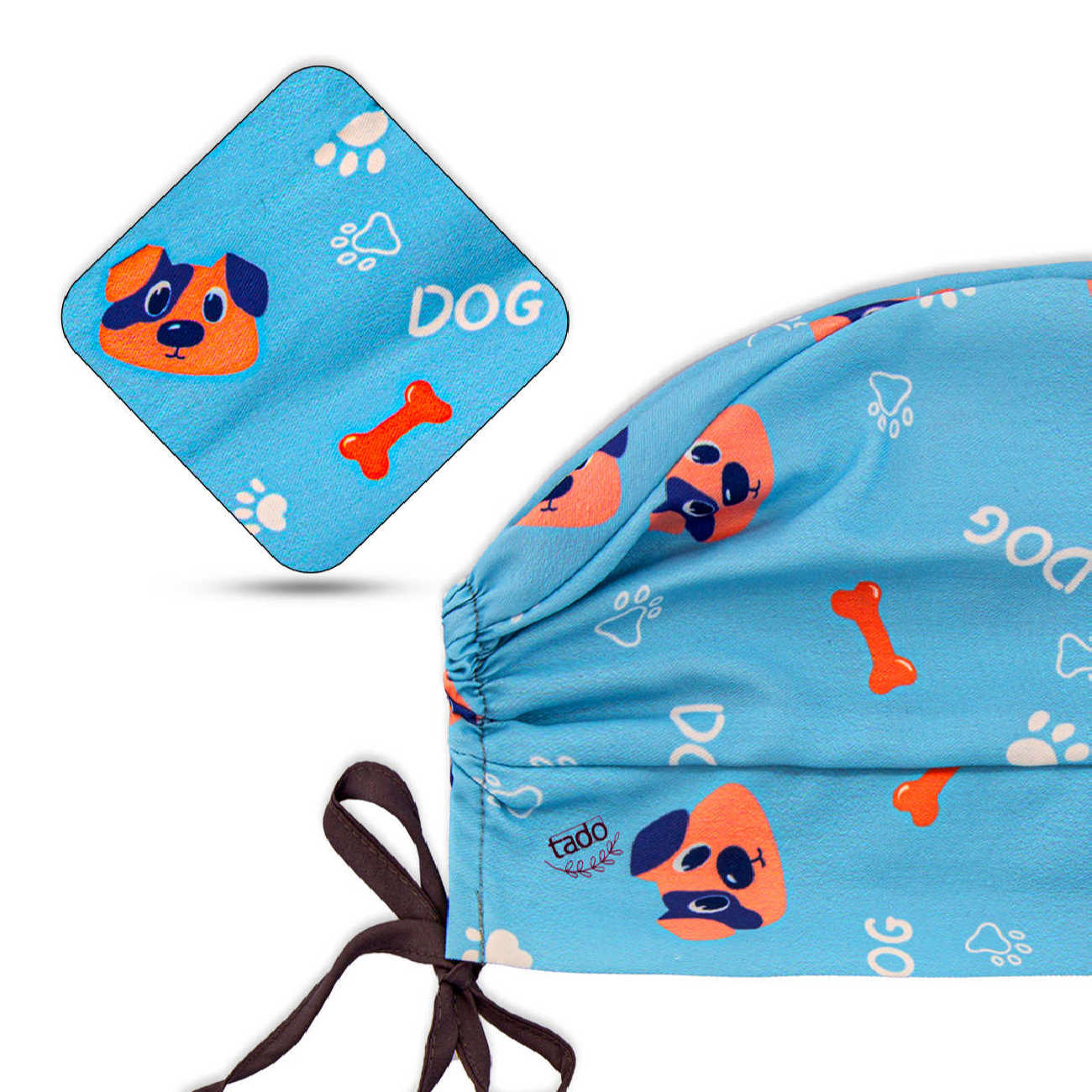 Uniforme vétérinaire pour femme avec ensemble de bonnet – Coordonné et élégant