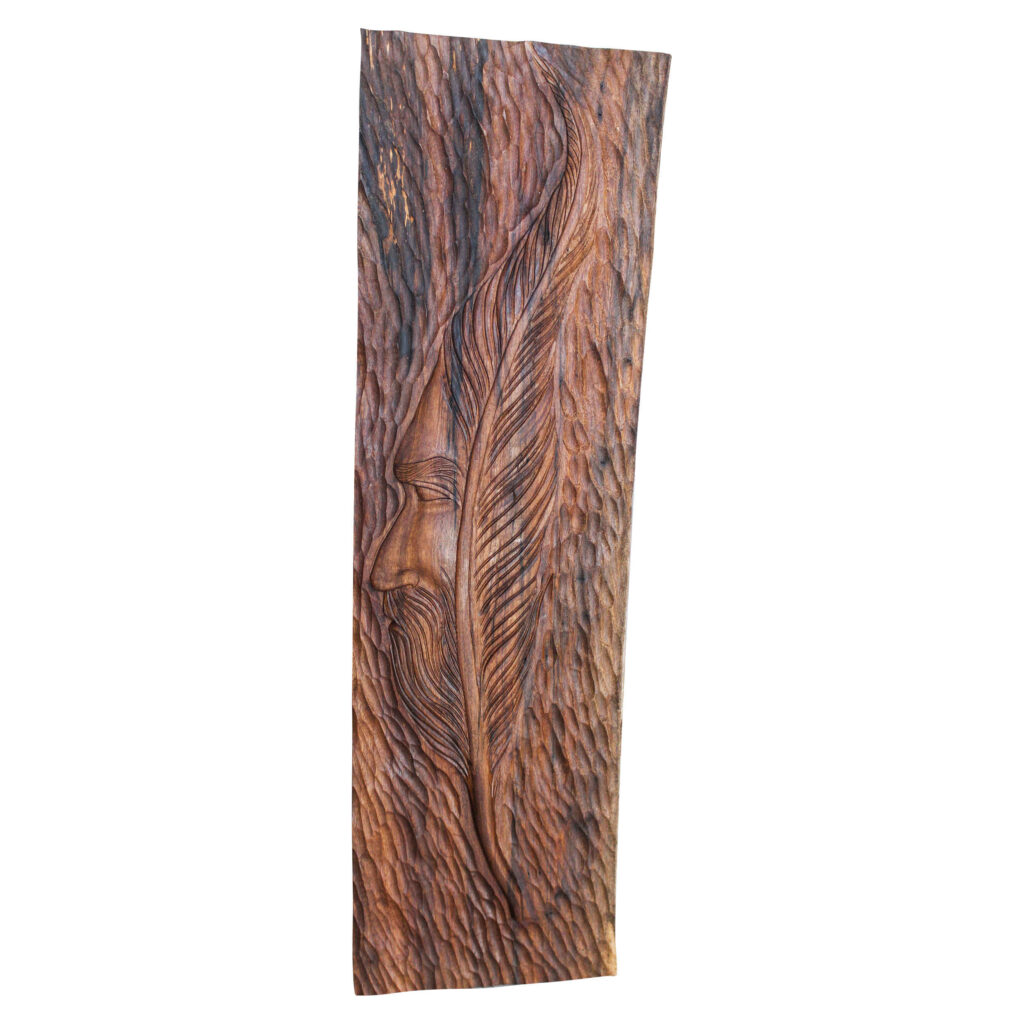 Art Mural en Bois Sculpté Modèle Darvish