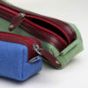 Trousse à crayons avec fermeture éclair pour fournitures de bureau et d'école
