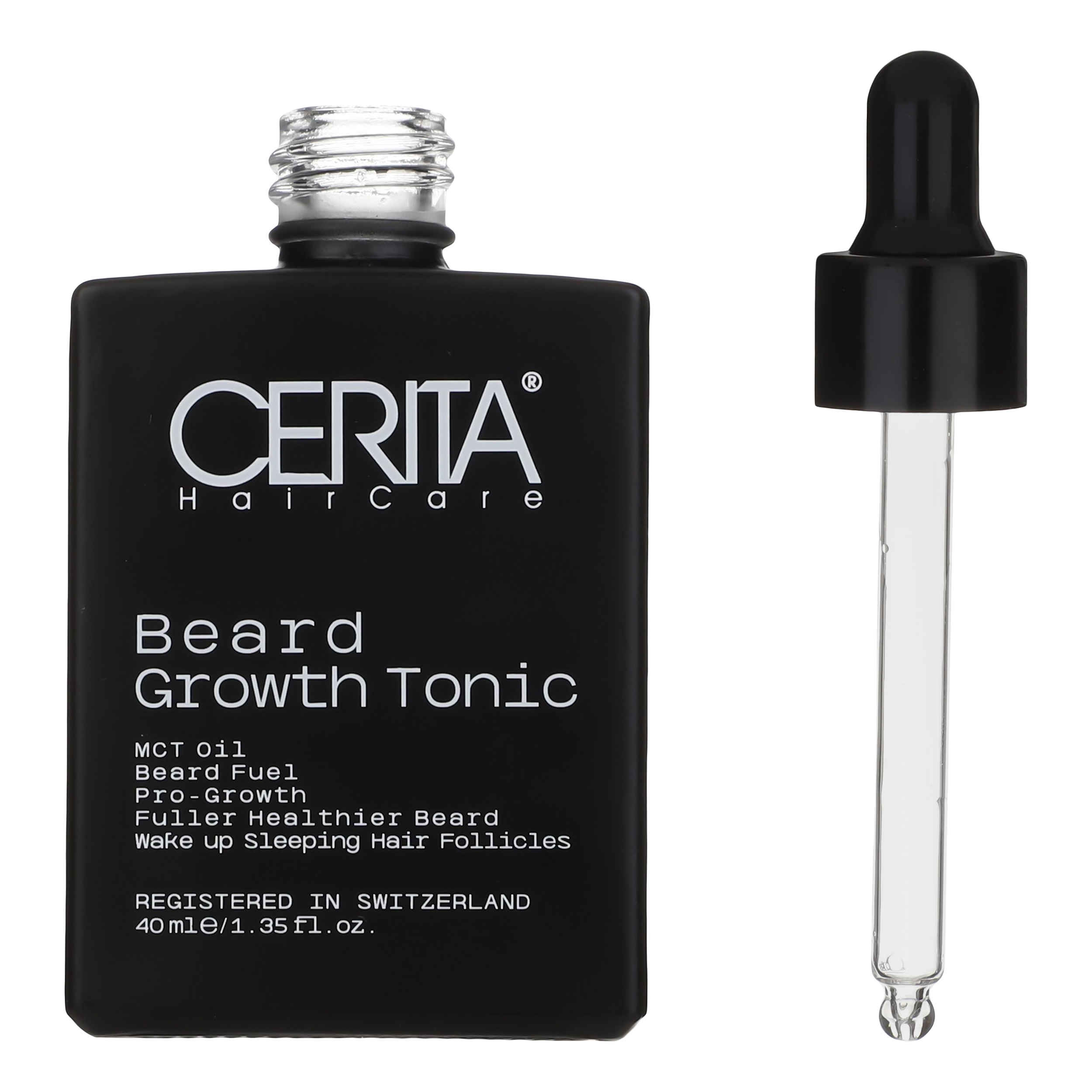 Tonique de croissance de barbe Cerita 40 ml (x2)